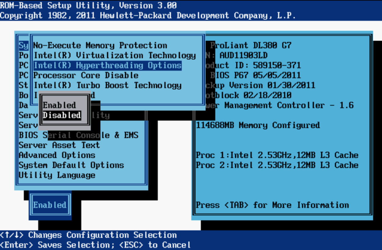  CPU Bios 