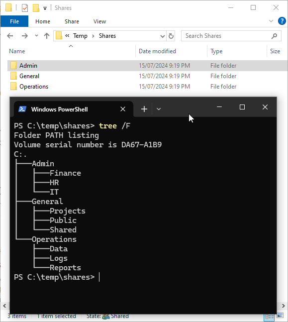 File Server Folders